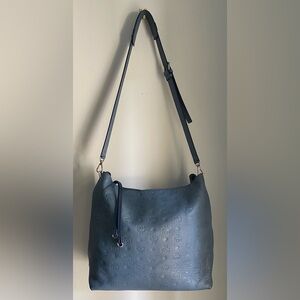 MCM Hobo Bag Klara Large Monogrammed Luft
Blue Leather Tote Used $340